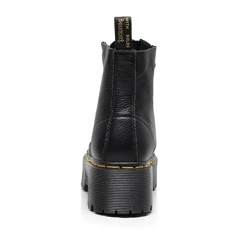 Franziska Chunky Sole Ankle Boots