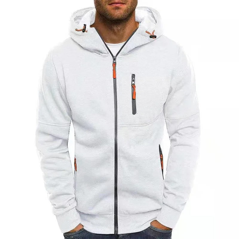 Alexander Hooded Utility Jacket with Pockets