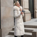Katharina Long Quilted Down Coat