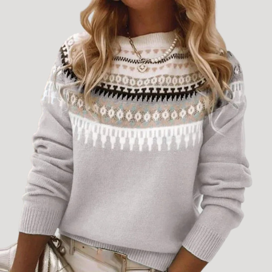 Jenny Fair Isle Knit Sweater