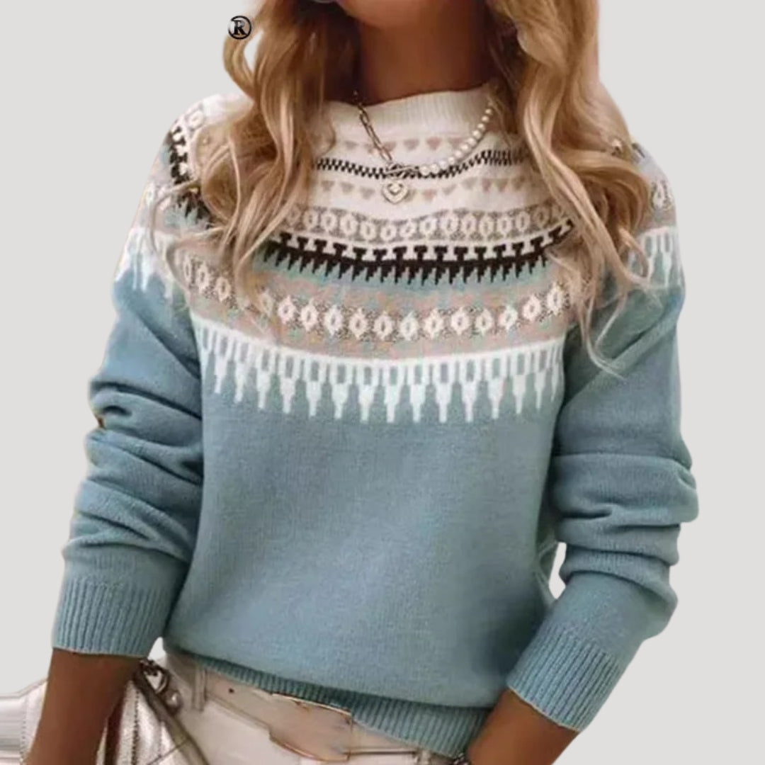 Jenny Fair Isle Knit Sweater