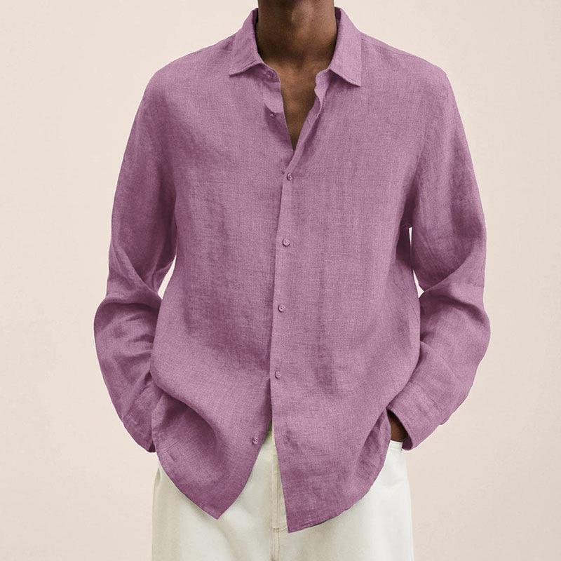 Lukas Classic Long-Sleeve Button-Up Shirt