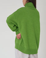 Claudia Oversize High-Neck Casual Sweater