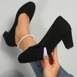 Vayda | Block Heel Pumps