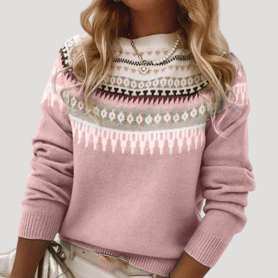 Jenny Fair Isle Knit Sweater