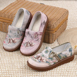 Marie Beaded Floral Embroidered Loafers