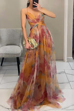 Selina Pleated Maxi Dress