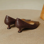 Pauline Pointed Toe Low Heel Pumps