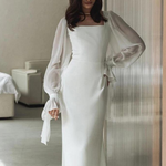 Emilia Off-Shoulder Wedding Guest Dress