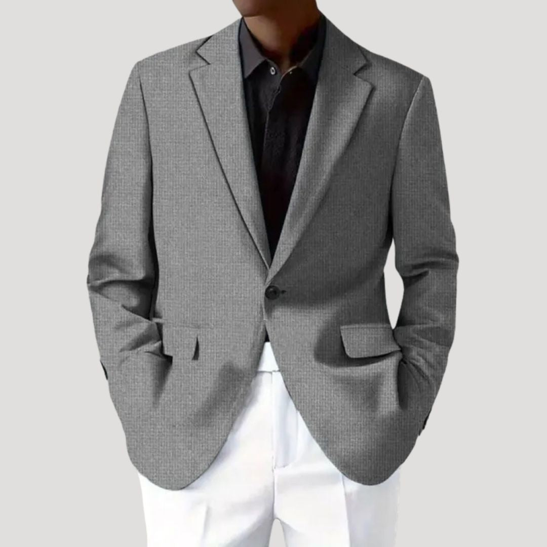 Richard Textured Tailored Casual Blazer