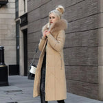 Katharina Long Quilted Down Coat