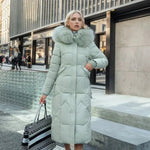 Katharina Long Quilted Down Coat