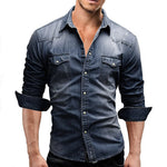 Erich Casual Button-Front Pocket Shirt
