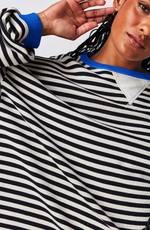 Anja Striped Crewneck Spring Sweater