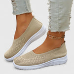 Lara Lightweight Slip-On Knit Flats