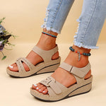 Kathrin Orthopedic Strap Platform Sandals