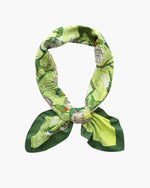 Old Money Impressionist Garden Scarf