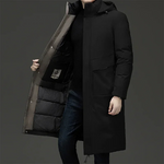 Alexander Long Quilted Hooded Winter Coat