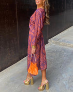 Jasmine | A-Line Maxi Wedding Guest Dress