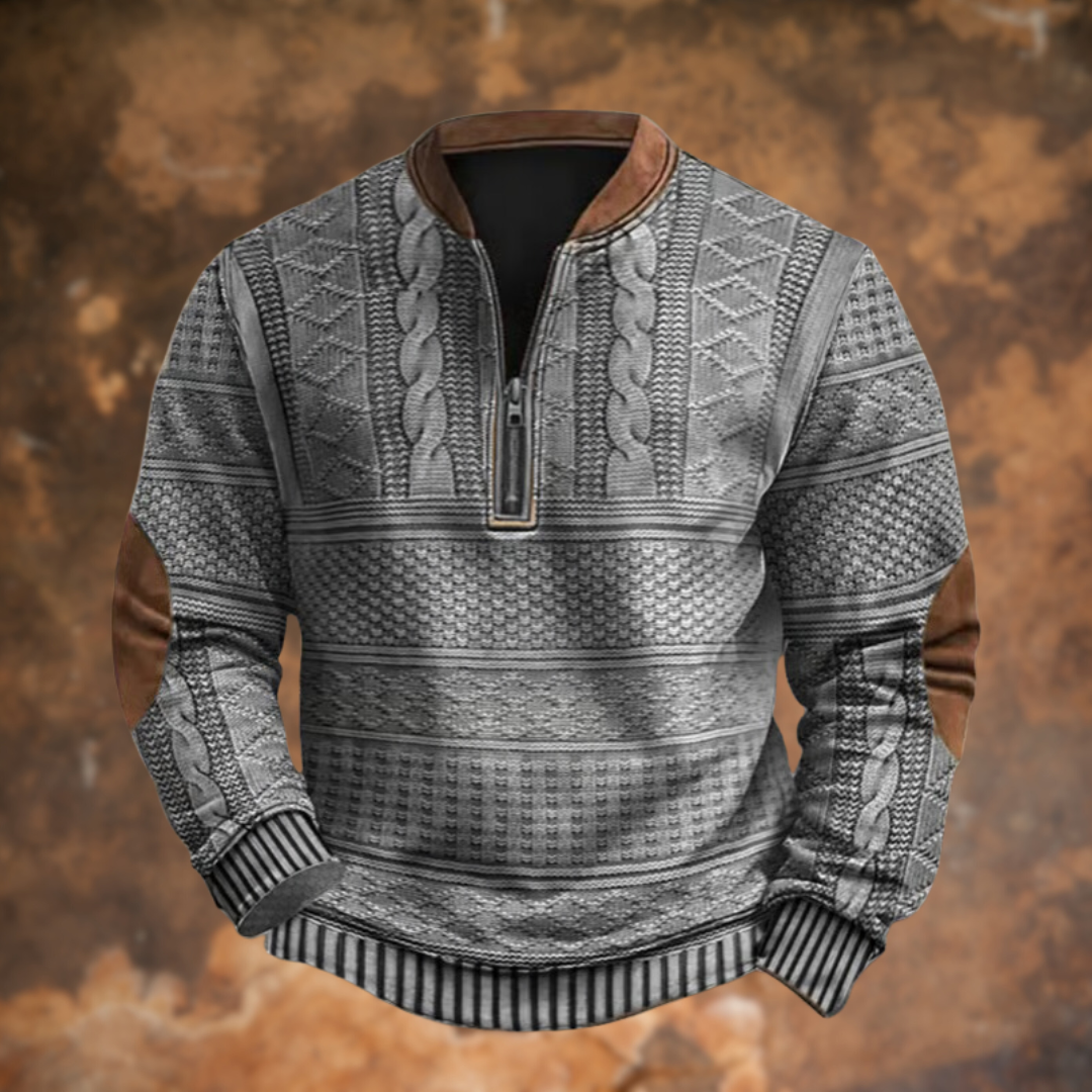 Sven Shearling-Lined Zip-Up Winter Jacket