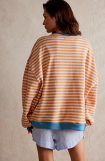 Anja Striped Crewneck Spring Sweater