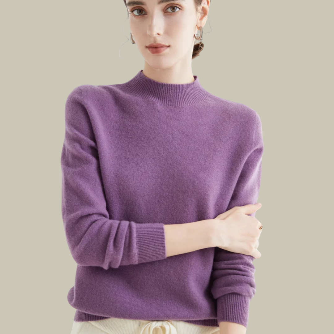 Monika Merino Wool Turtleneck Sweater