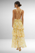 Emilia Floral Tiered Maxi Dress