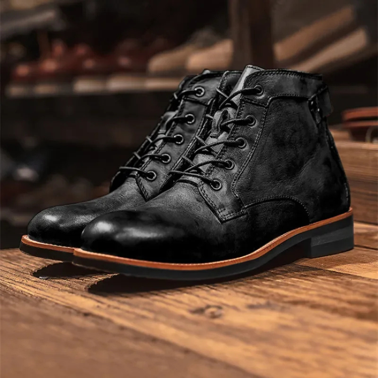 Friedrich Lace-Up Ankle Boots