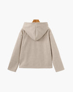 Marlow Wool Zip Coat, women's zip coat – view 4