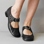 Jana Buckle Strap Shoes