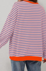 Anja Striped Crewneck Spring Sweater