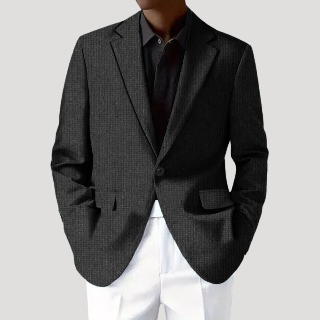 Richard Textured Tailored Casual Blazer