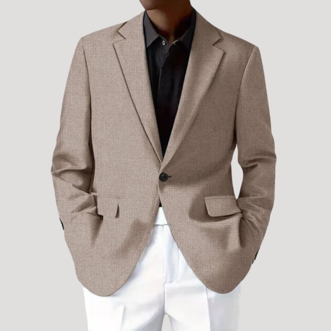 Richard Textured Tailored Casual Blazer