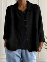Hanna Lightweight Button-Front Jacket
