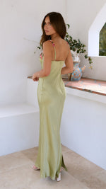 Emilia Floral Slim Strap Maxi Dress
