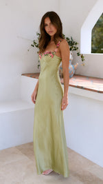 Emilia Floral Slim Strap Maxi Dress