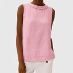 Anastine | Elegant Top With Roll Collar, women's top – view 7