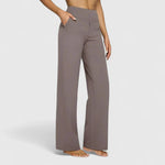Nadine Wide-Leg Lounge Pants with Stretch Waistband