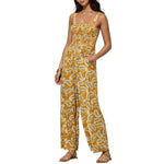 Ursula Floral Wide-Leg Spring Jumpsuit