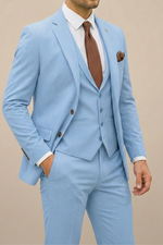 Elias Modern Three-Piece Suit Set