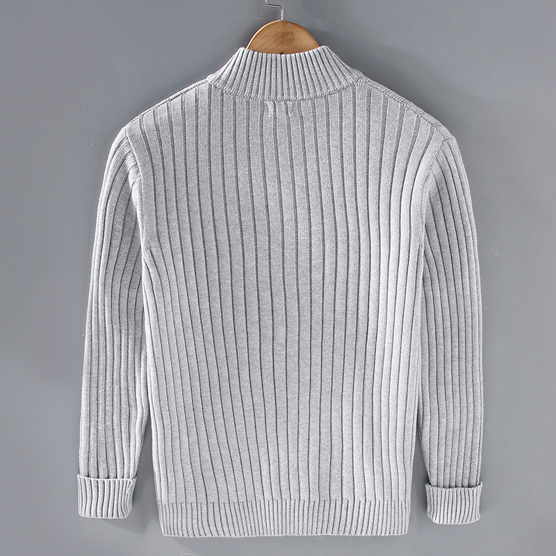 Paul Zip-Up Knit Cardigan