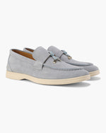 Old Money Suede Lady Loafers