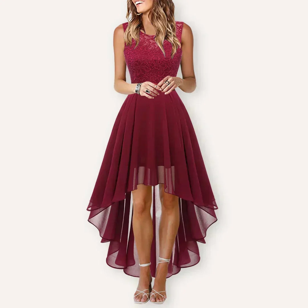 Marie High-Low Wedding Guest Dress