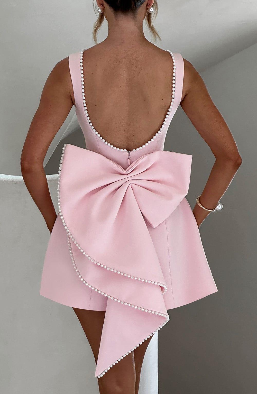 Magdalena Structured Mini Wedding Guest Dress