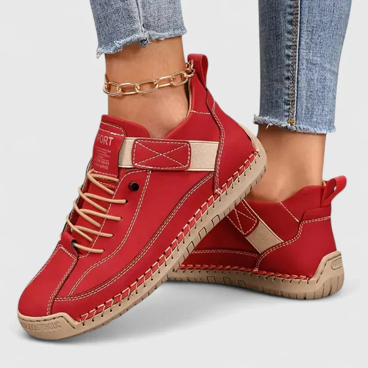 Kymberleigh | Casual Comfortable Lace-Up Sneakers