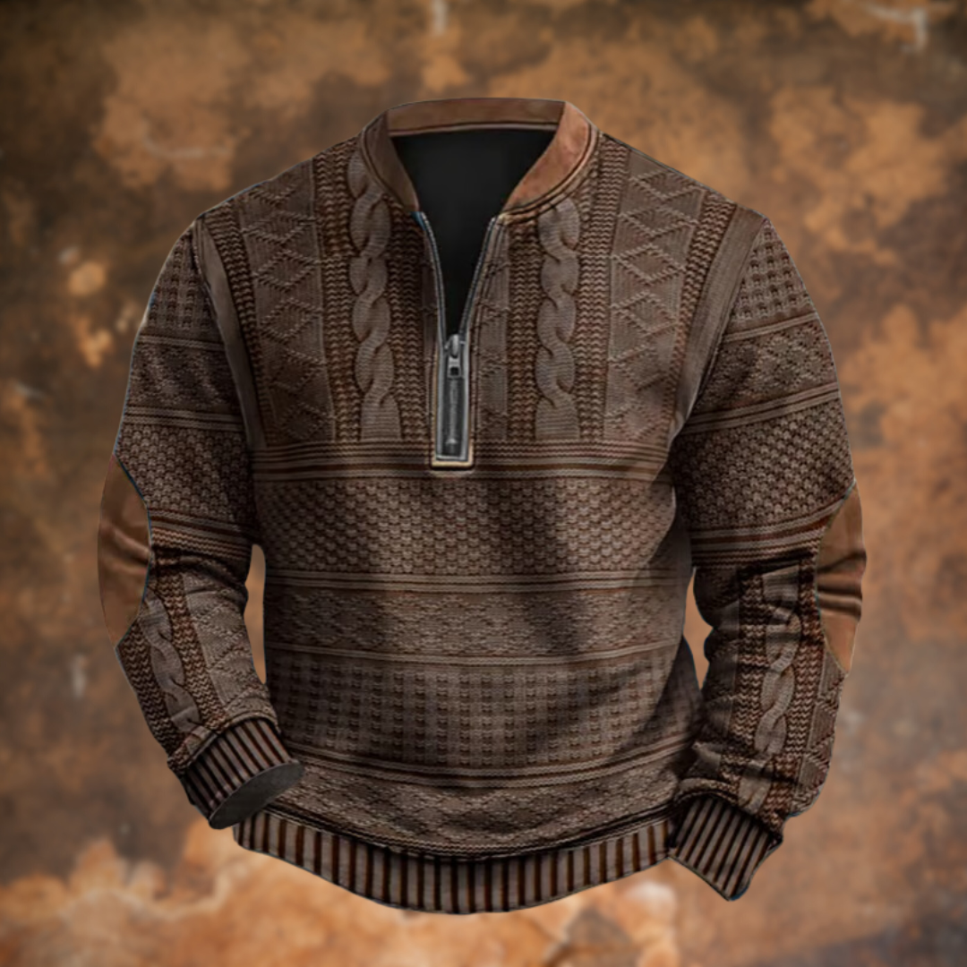 Sven Shearling-Lined Zip-Up Winter Jacket