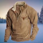 Emil Casual Half-Zip Winter Sweater