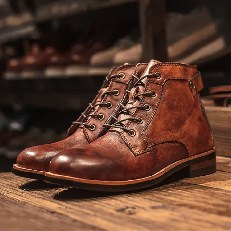 Friedrich Lace-Up Ankle Boots