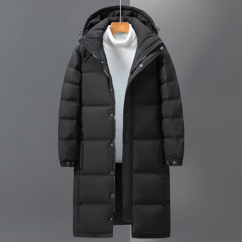 Robert Long Hooded Puffer Coat