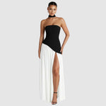 Sabina Asymmetric Wedding Guest Maxi Dress